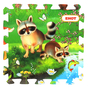 Коврик-пазл Кто живёт в лесу FS-FOREST Играем вместе