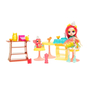 Игровой набор Enchantimals GFN59 Кафе в джунглях с куклой Пикки Какаду
